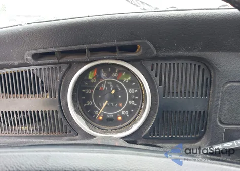 1972 Volkswagen Beetle из США, поврежденный, VIN 1522013731